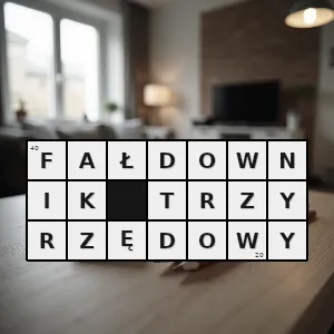 Hasło krzyżówkowe fałdownik - fałdownik trzyrzędowy – rozwiązanie, synonimy, podpowiedzi i definicje krzyżówkowe